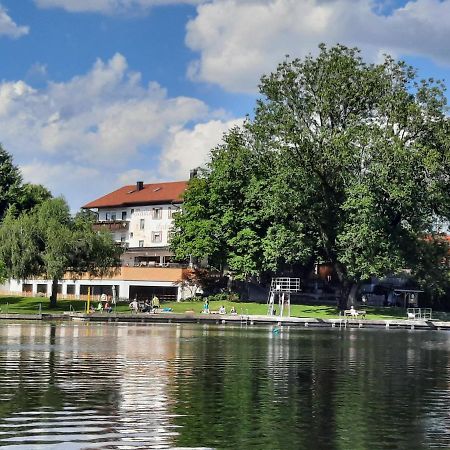 Hotel-Pension Seebad "Seegenuss-Natur-Spa" Sulzberg Buitenkant foto