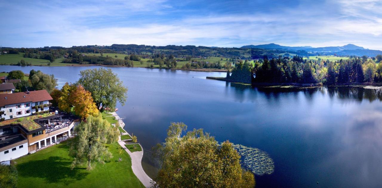 Hotel-Pension Seebad "Seegenuss-Natur-Spa" Sulzberg Buitenkant foto