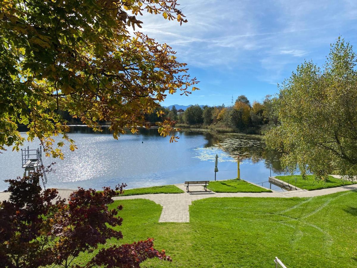 Hotel-Pension Seebad "Seegenuss-Natur-Spa" Sulzberg Buitenkant foto