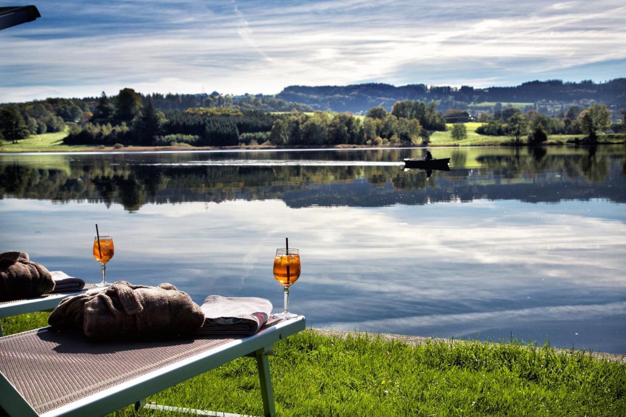 Hotel-Pension Seebad "Seegenuss-Natur-Spa" Sulzberg Buitenkant foto